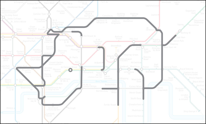 Animales ocultos en el metro de Londres - Blog - Álex G. Mingorance - Argentum47