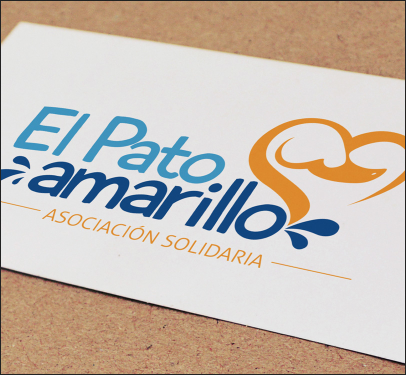 Asociación Solidaria El Pato Amarillo - Logotipo - Branding - Álex G. Mingorance - Argentum47