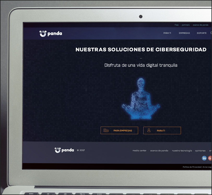 Panda Security - Panda Antivirus Página Tecnología - Web - Álex G. Mingorance - Argentum47