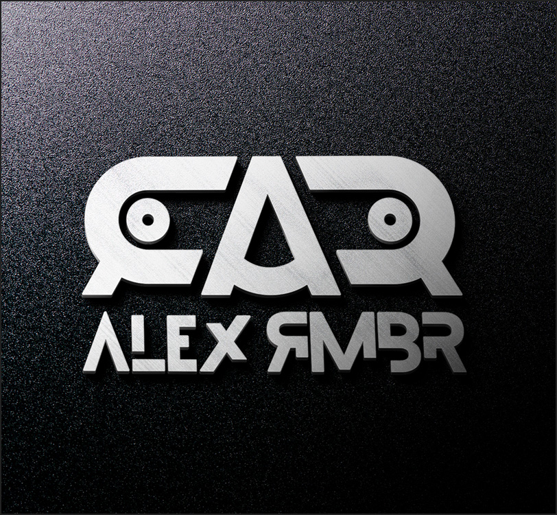 Dj Alex Rmbr - Logotipo - Branding - Álex G. Mingorance - Argentum47