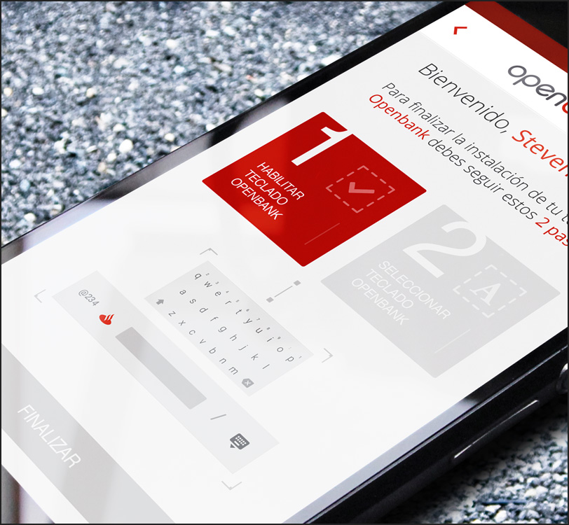 Banco Santander ISBAN - Openbank Paykey Smartphone - App - Álex G. Mingorance - Argentum47