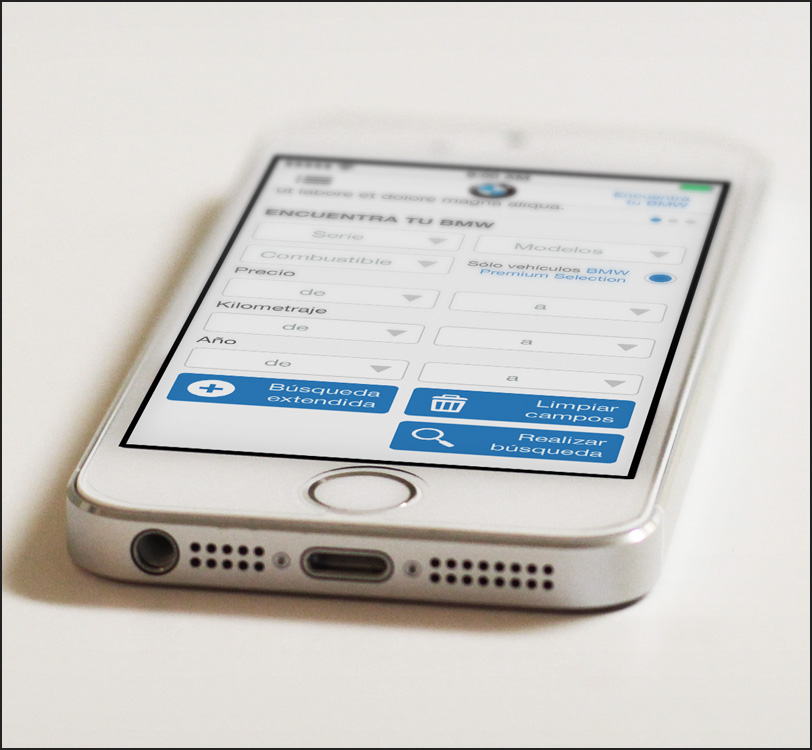 BMW Premium Selection Smartphone - App - Álex G. Mingorance - Argentum47