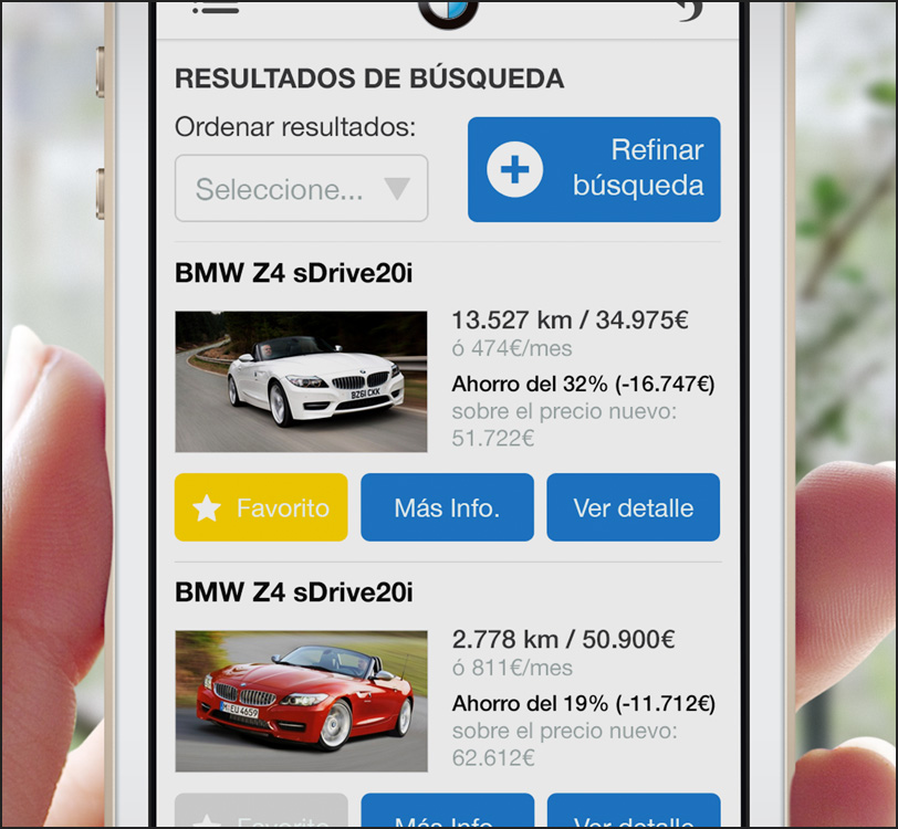 BMW Premium Selection Smartphone - App - Álex G. Mingorance - Argentum47