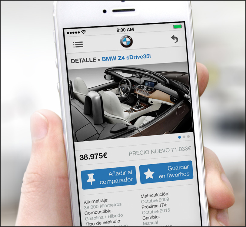 BMW Premium Selection Smartphone - App - Álex G. Mingorance - Argentum47