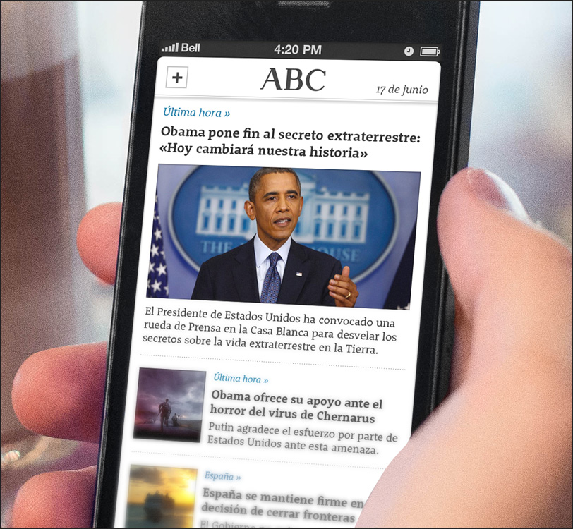 Diario ABC - Smartphone - App - Álex G. Mingorance - Argentum47