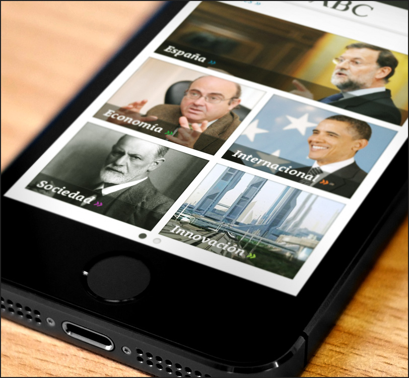 Diario ABC - Smartphone - App - Álex G. Mingorance - Argentum47