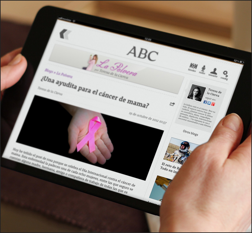 Diario ABC - Tablet - App - Álex G. Mingorance - Argentum47