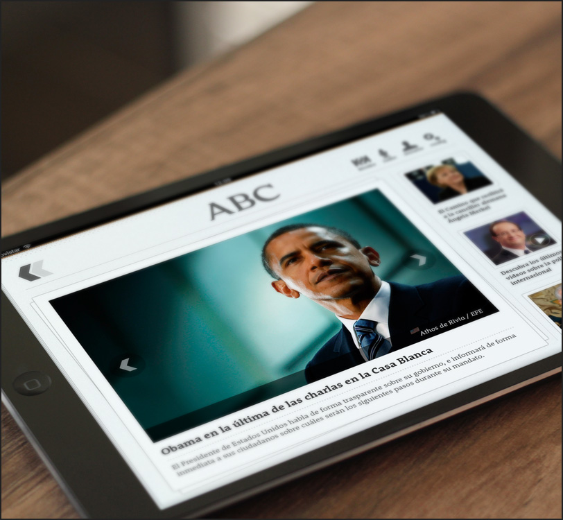 Diario ABC - Tablet - App - Álex G. Mingorance - Argentum47