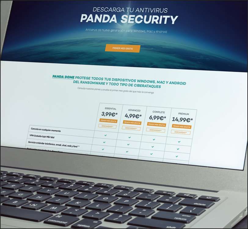 Panda Security - Panda Dome Antivirus - Portal - Web - Álex G. Mingorance - Argentum47