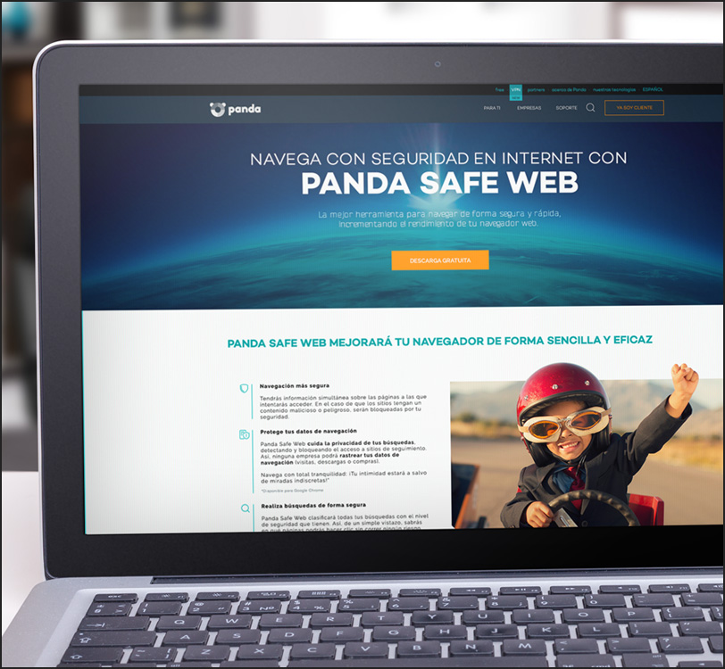 Panda Security - Panda Dome Antivirus - Portal - Web - Álex G. Mingorance - Argentum47