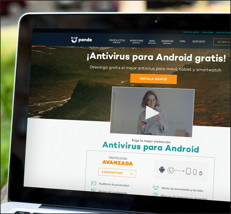 Panda Security - Panda Dome Antivirus - Portal - Web - Álex G. Mingorance - Argentum47