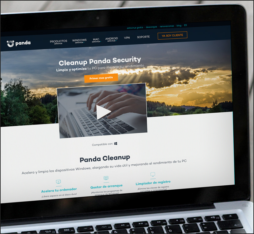 Panda Security - Panda Dome Antivirus - Portal - Web - Álex G. Mingorance - Argentum47