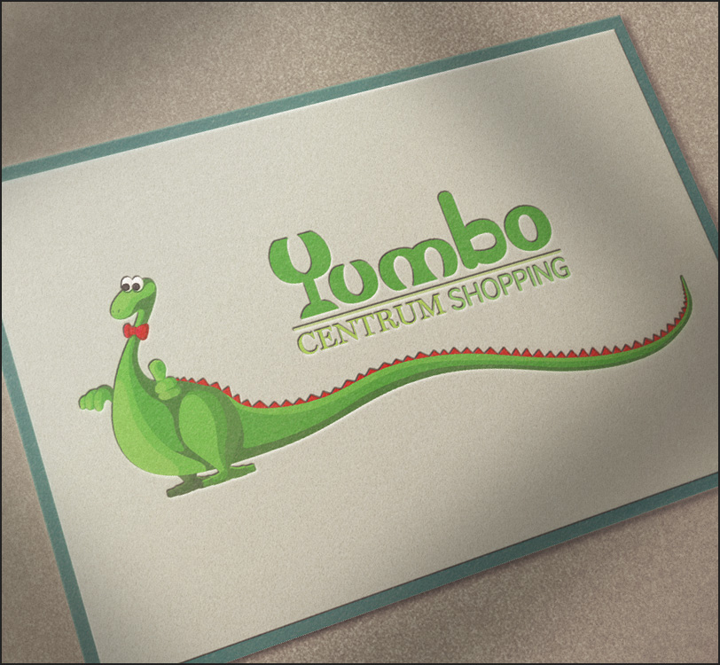 Yumbo Centrum Shopping – Mascota Dinosaurio - Logotipo - Branding - Ilustración - Álex G. Mingorance - Argentum47